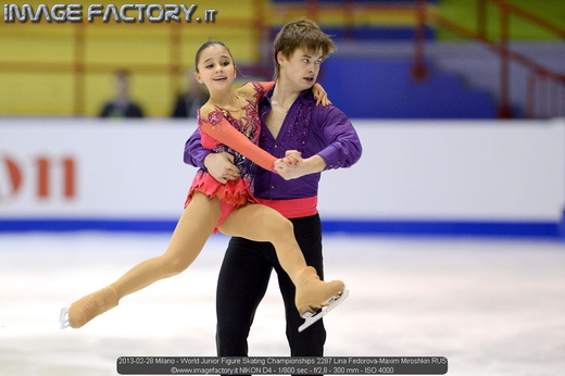 2013-02-28 Milano - World Junior Figure Skating Championships 2287 Lina Fedorova-Maxim Miroshkin RUS